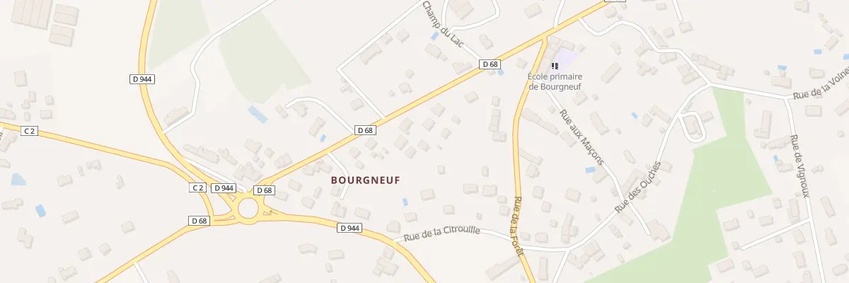 Plan du 16 Rte de Saint Martin à Saint-Éloy-de-Gy