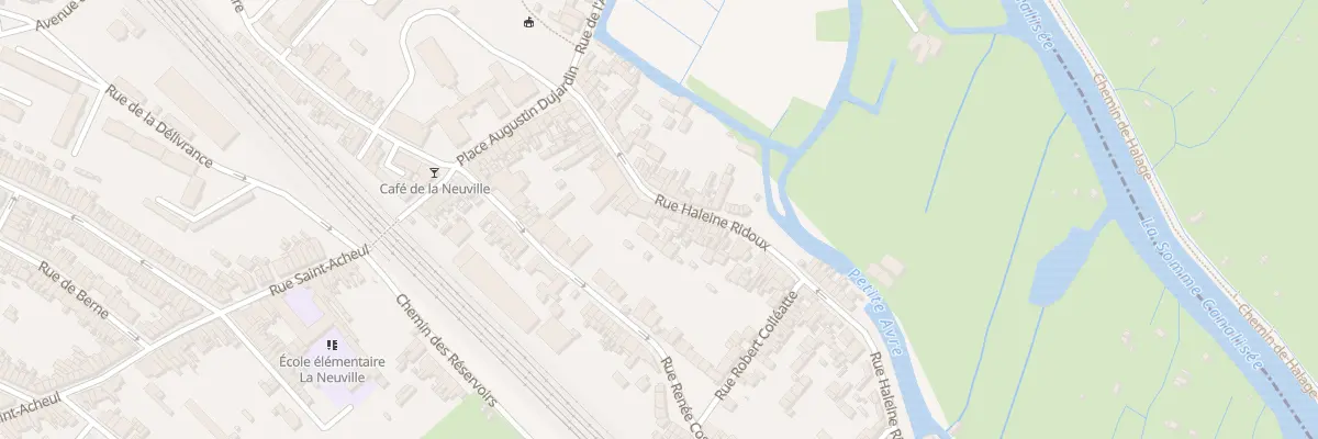 Plan du 38 Rue Haleine Ridoux à Amiens