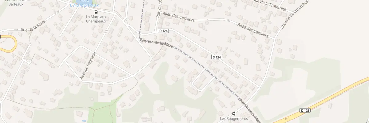 Plan du 11 Che de la Mare à Montmorency