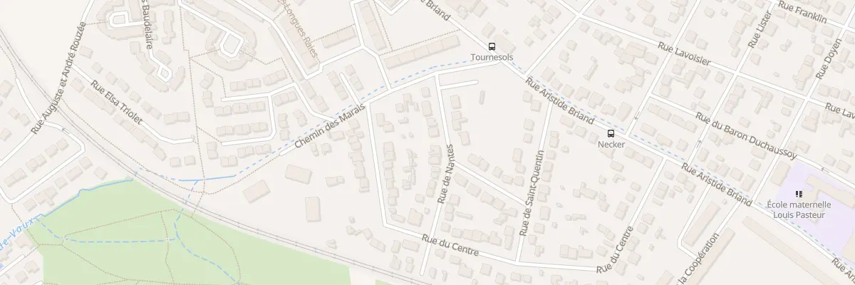 Plan du 12 Rue de Nantes à Domont
