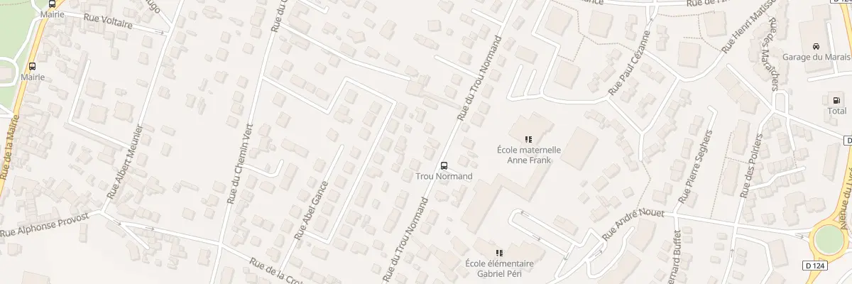 Plan du 27 Rue du Trou Normand à Domont