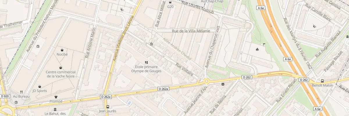 Plan du 39 Rue Voltaire à Arcueil