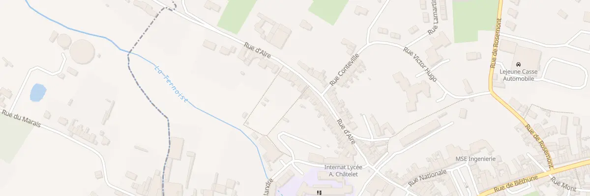 Plan du 55 Rue d’Aire à Saint-Pol-sur-Ternoise
