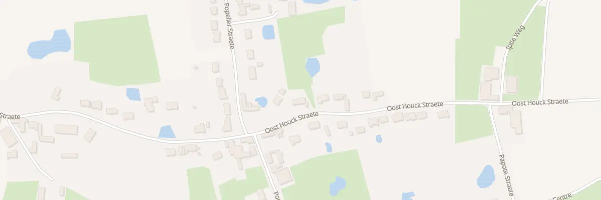 Plan du 71 Vc Oost Houck Straete à Buysscheure