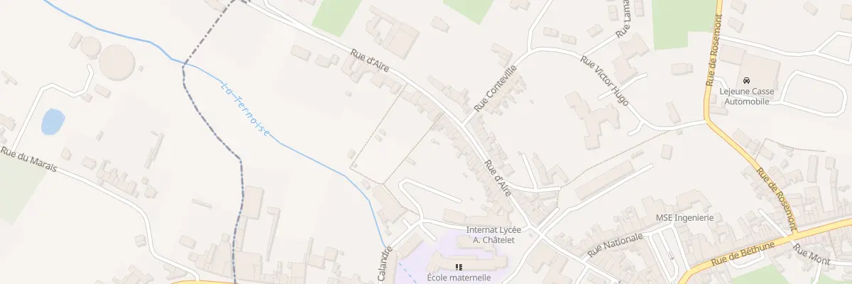 Plan du 53 Rue d’Aire à Saint-Pol-sur-Ternoise