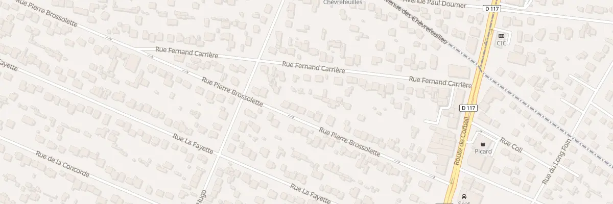 Plan du 67 Rue Pierre Brossolette à Sainte-Geneviève-des-Bois