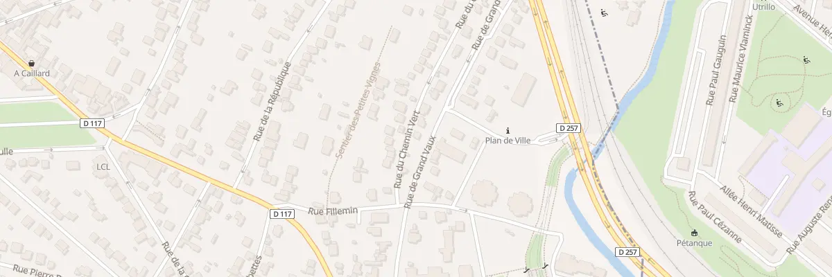 Plan du 35 Rue de Grand Vaux à Épinay-sur-Orge