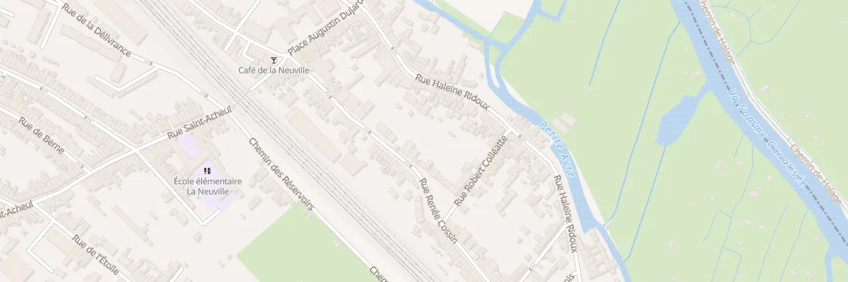 Plan du 35 Rue Renée Cossin à Amiens