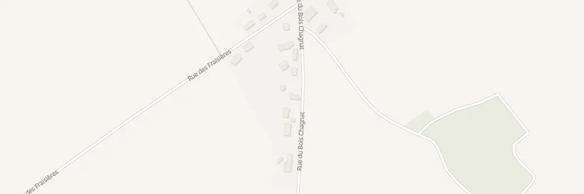 Plan du 14 Rue du Bois Chagnat à Arçay