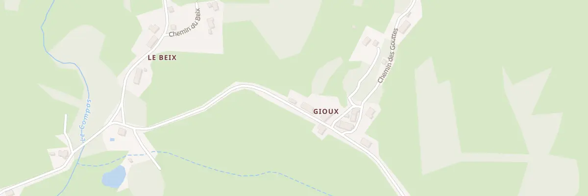 Plan du 5067 Gioux à La Serre-Bussière-Vieille