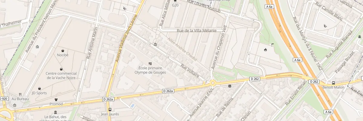 Plan du 41 Rue Voltaire à Arcueil