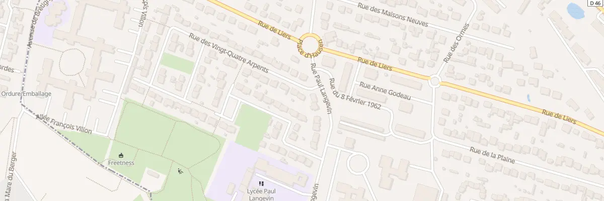 Plan du 3 Rue des 24 Arpents à Sainte-Geneviève-des-Bois