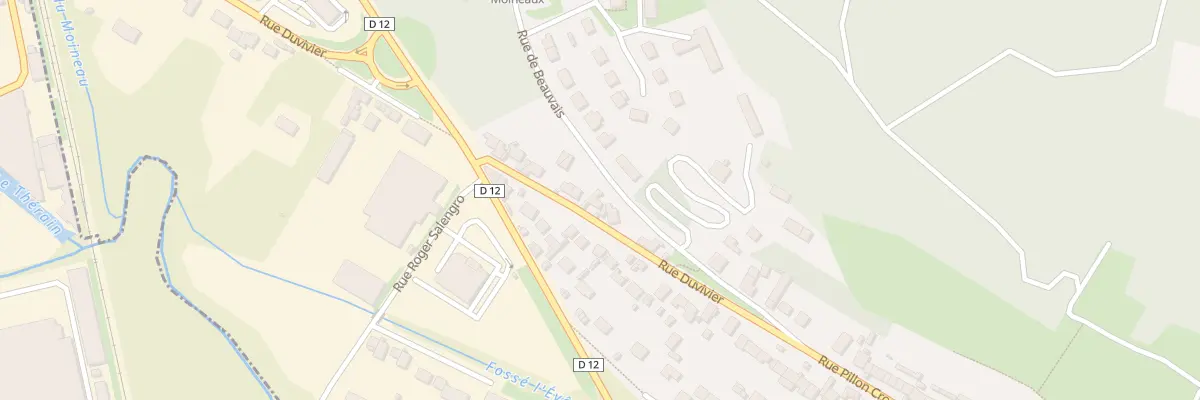 Plan du 430 Rue Duvivier à Bury