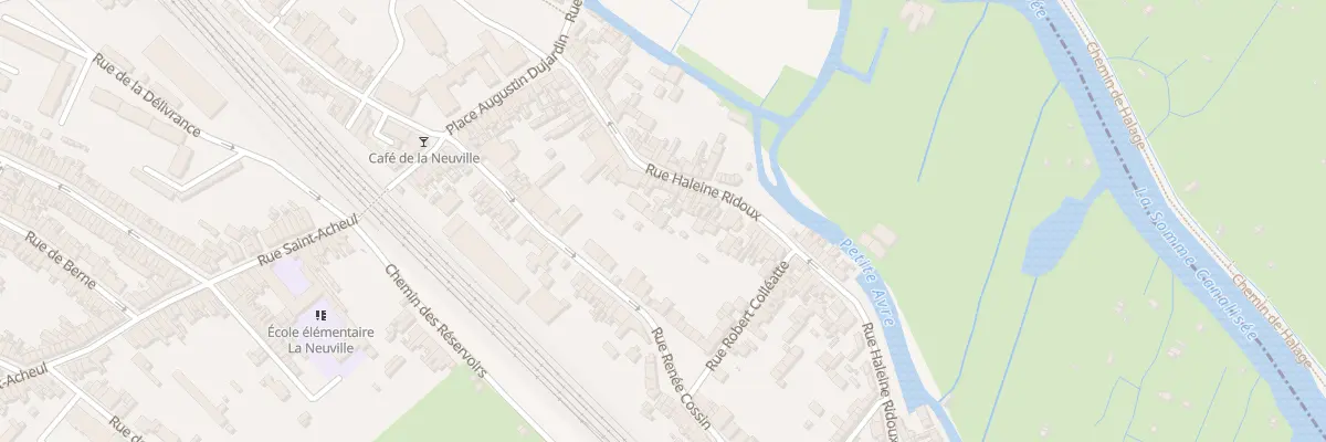 Plan du 48 Rue Haleine Ridoux à Amiens