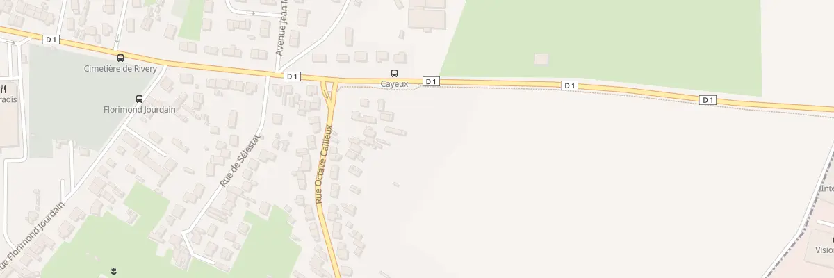 Plan du 5 Rue Octave Cayeux à Rivery