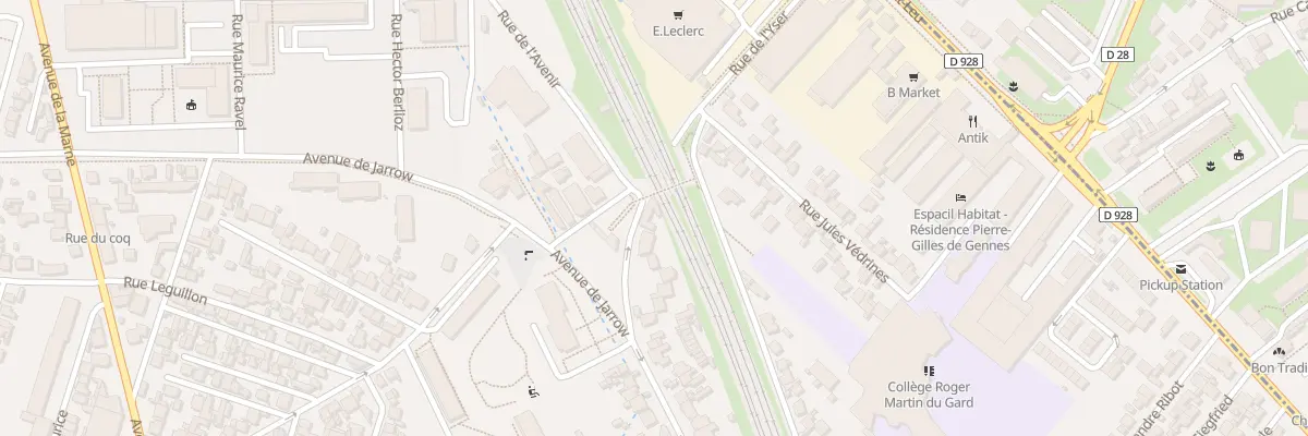 Plan du 56 Rue de l’Yser à Épinay-sur-Seine