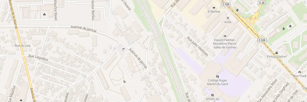 Plan du 54 Rue de l’Yser à Épinay-sur-Seine