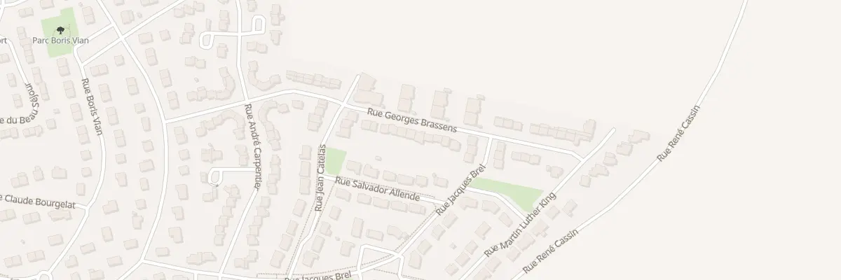Plan du 30 Rue Georges Brassens à Rivery