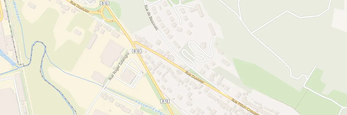 Plan du 420 Rue Duvivier à Bury