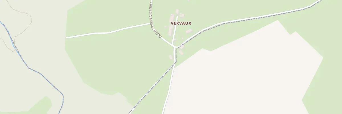 Plan du 5016 Vervaux à Saint-Éloy-d’Allier