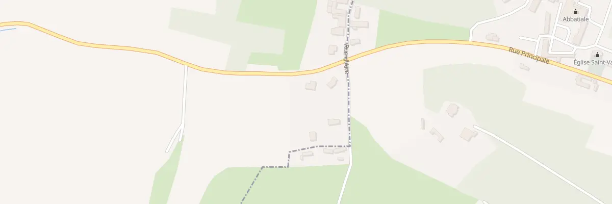 Plan du 100 Rue de Belval à Hernicourt