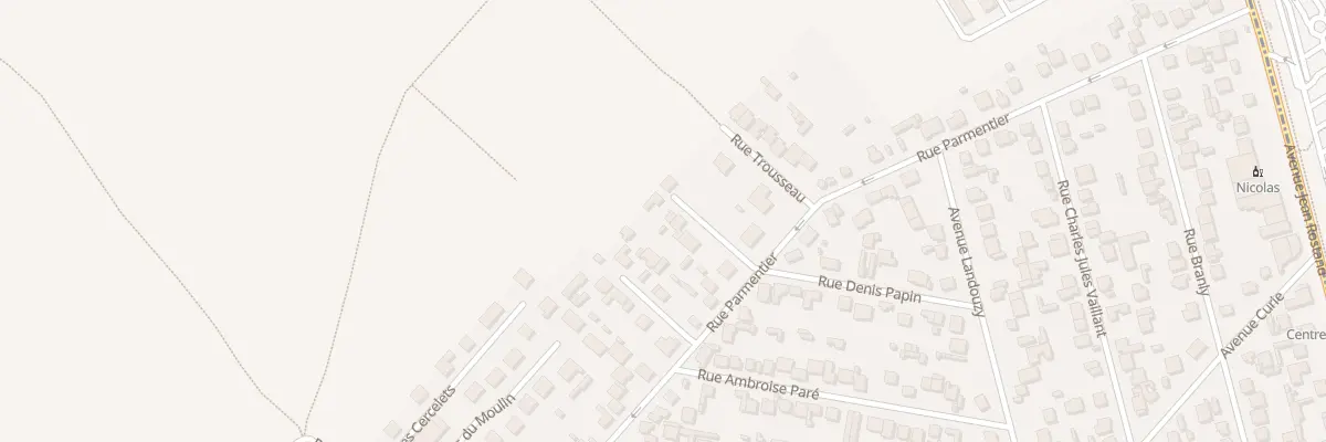 Plan du 7 Rue Lannelongue à Domont