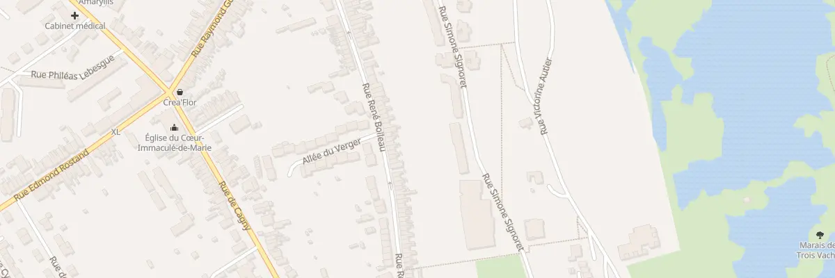 Plan du 123 Rue René Boileau à Amiens