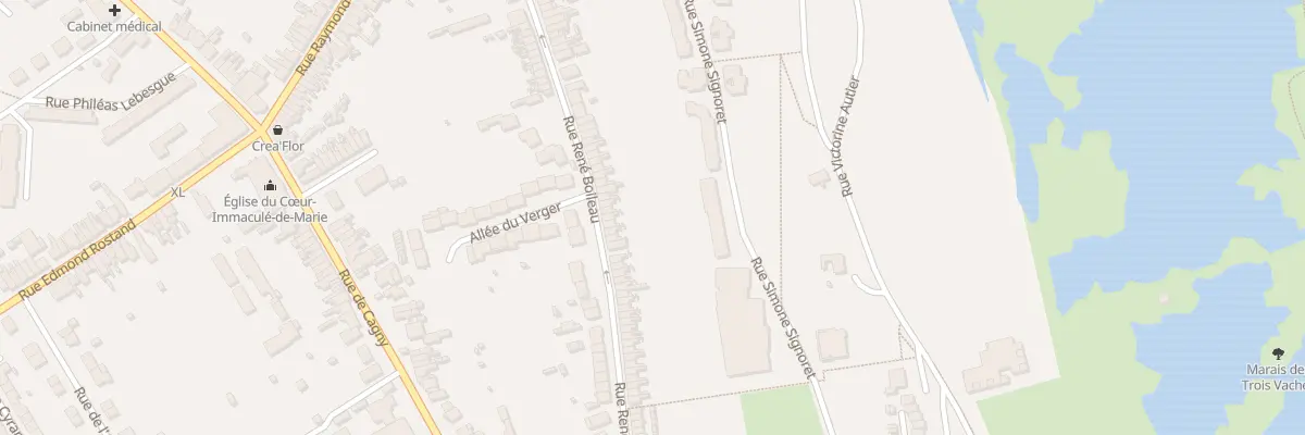 Plan du 127 Rue René Boileau à Amiens