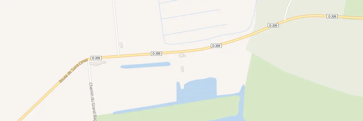 Plan du 3 Rue du Grand Nieppe à Clairmarais