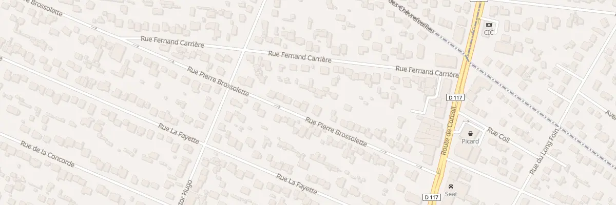 Plan du 71 Rue Pierre Brossolette à Sainte-Geneviève-des-Bois