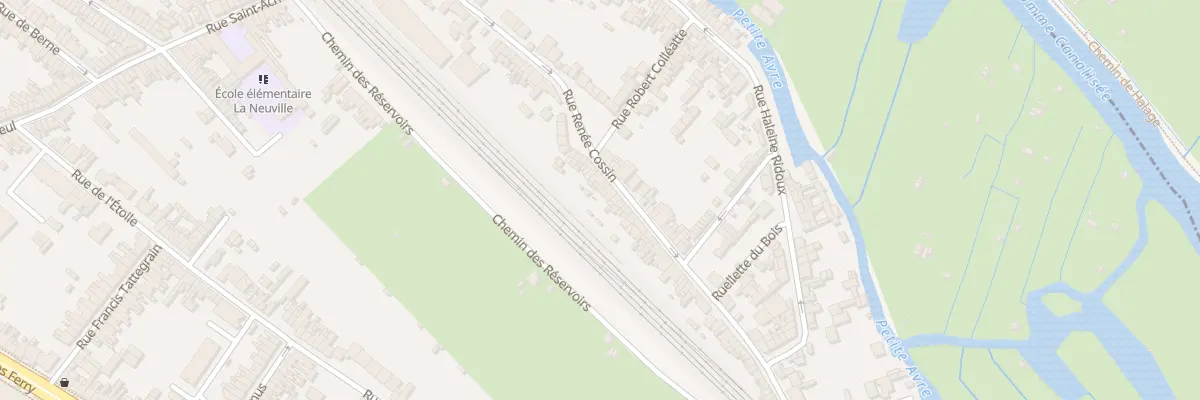 Plan du 104 Rue Renée Cossin à Amiens