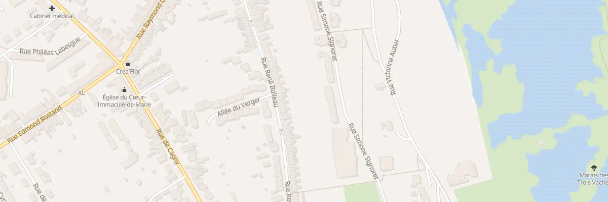 Plan du 125 Rue René Boileau à Amiens