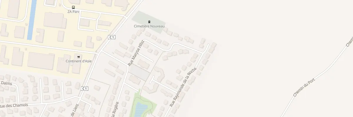 Plan du 58 Rue Raymonde de la Roche au Plessis-Pâté