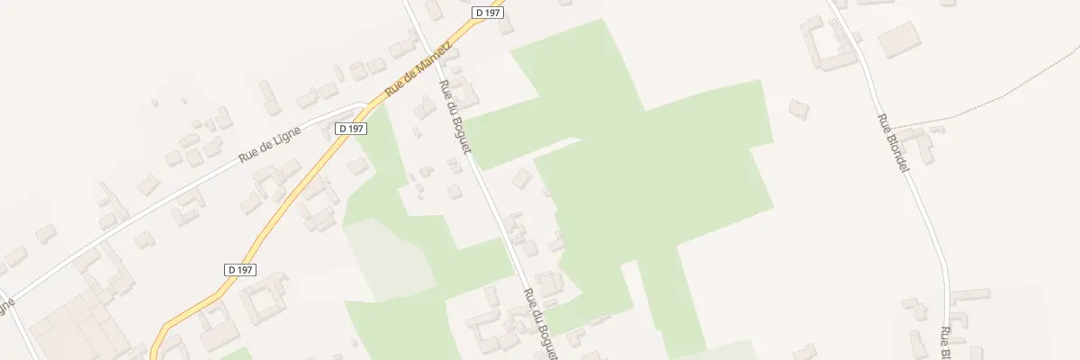 Plan du 109 Rue du Boguet à Roquetoire