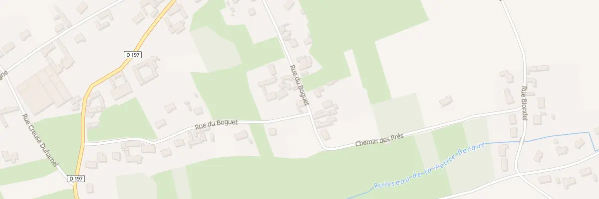Plan du 266 Rue du Boguet à Roquetoire