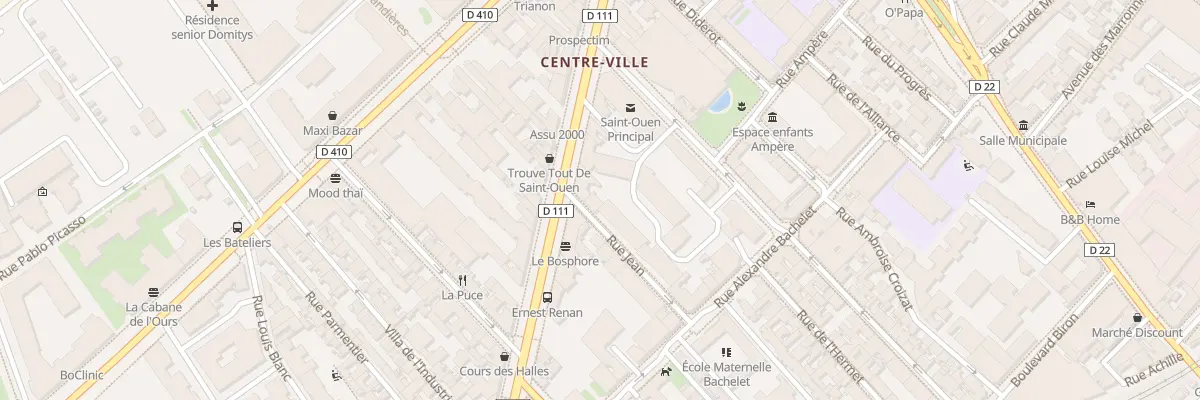 Plan du 3 Rue Jean à Saint-Ouen-sur-Seine