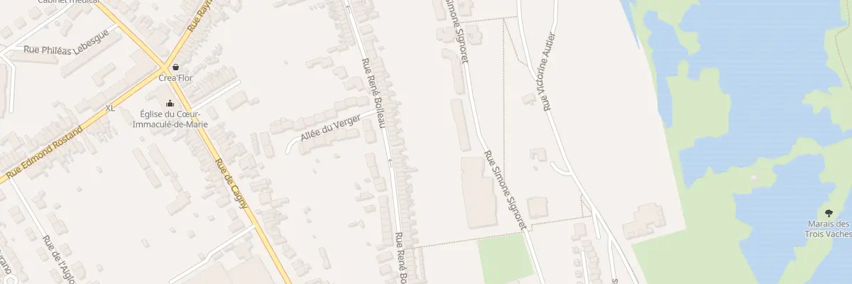 Plan du 135 Rue René Boileau à Amiens