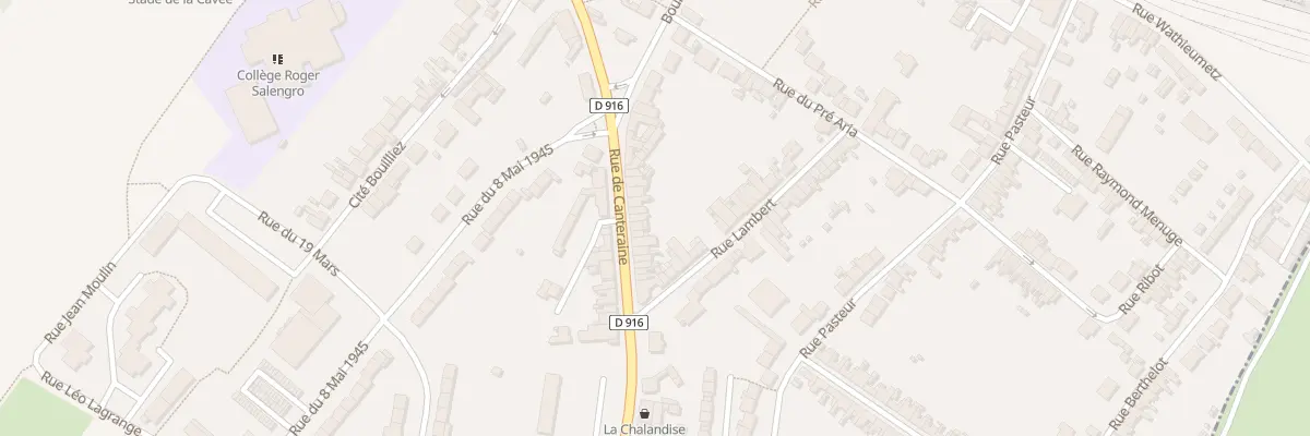 Plan du 15 Rue de Canteraine à Saint-Pol-sur-Ternoise