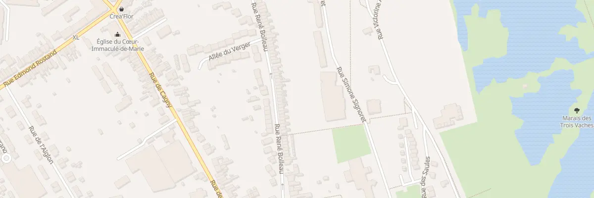 Plan du 157 Rue René Boileau à Amiens