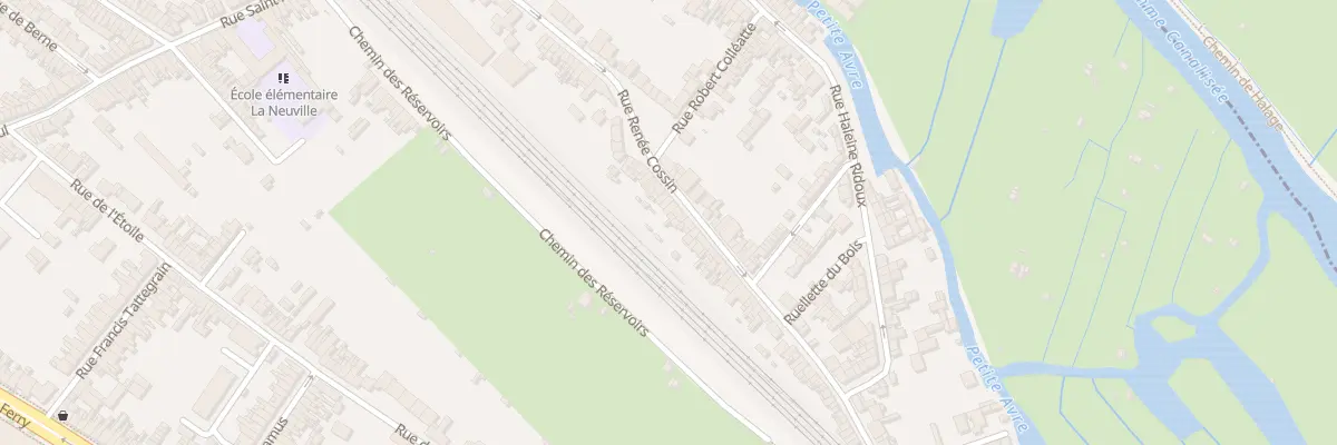 Plan du 108 Rue Renée Cossin à Amiens