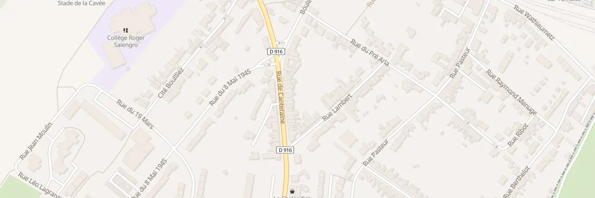 Plan du 13 Rue de Canteraine à Saint-Pol-sur-Ternoise