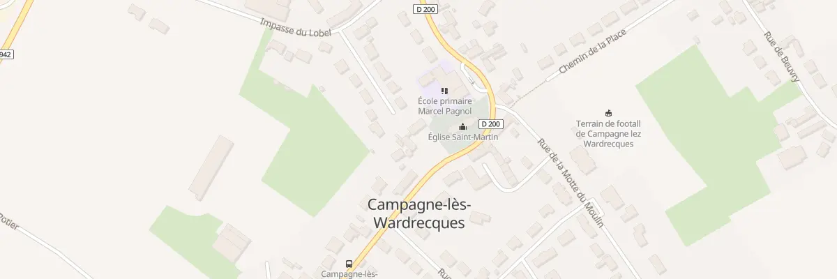 Plan du 765 Rue Principale à Campagne-lès-Wardrecques