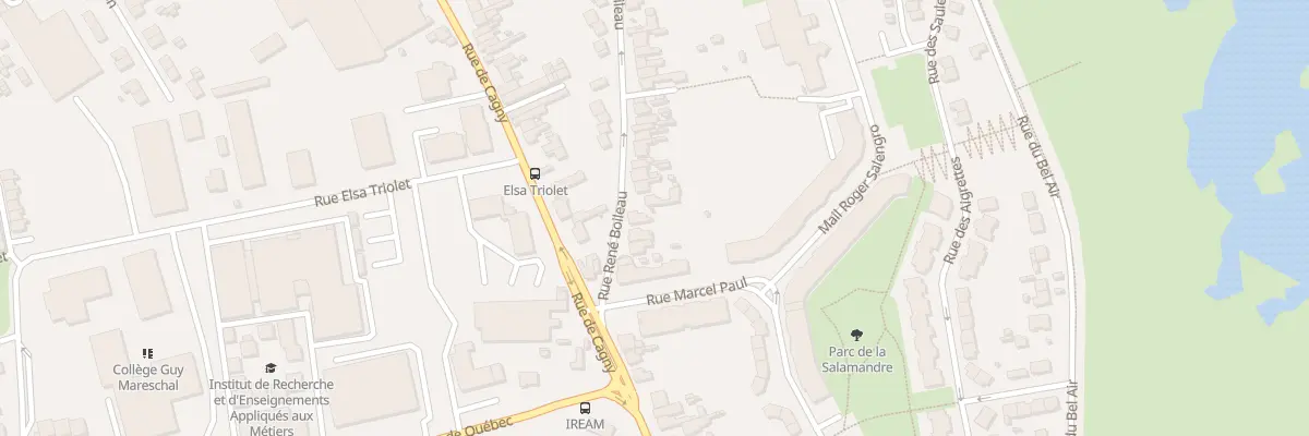 Plan du 231 Rue René Boileau à Amiens