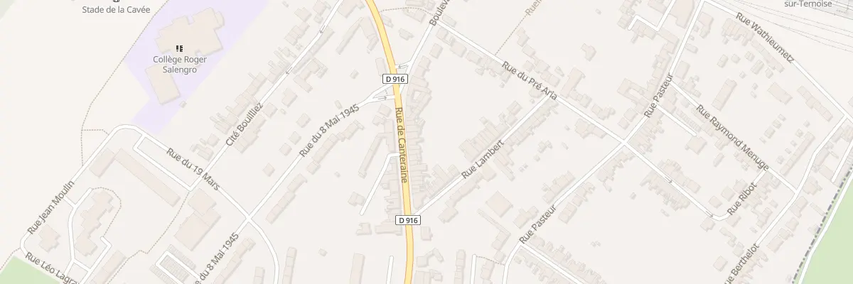 Plan du 11 Rue de Canteraine à Saint-Pol-sur-Ternoise