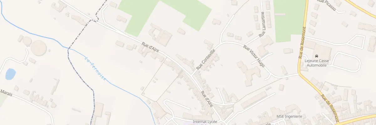 Plan du 36 Rue d’Aire à Saint-Pol-sur-Ternoise