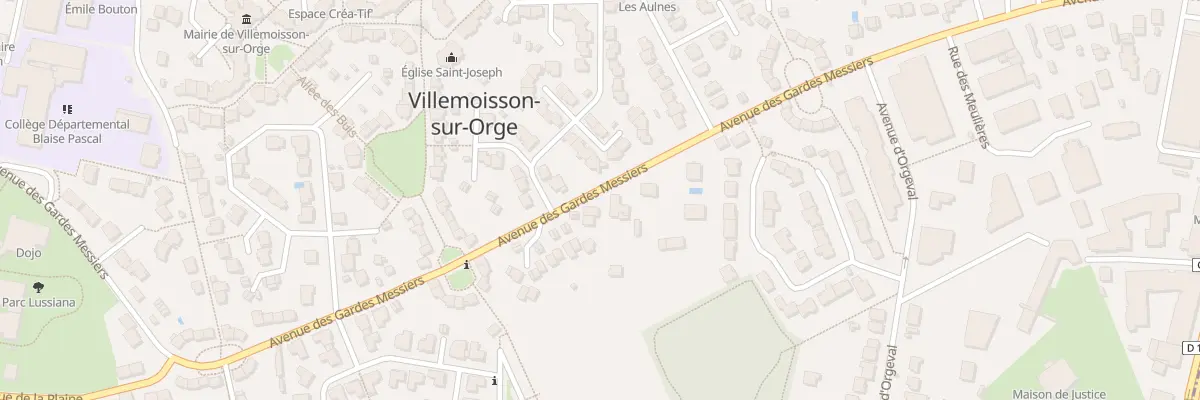 Plan du 36 Av des Gardes Messiers à Villemoisson-sur-Orge
