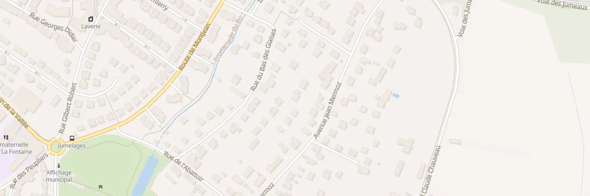 Plan du 13 Rue du Bas des Glaises à Wissous