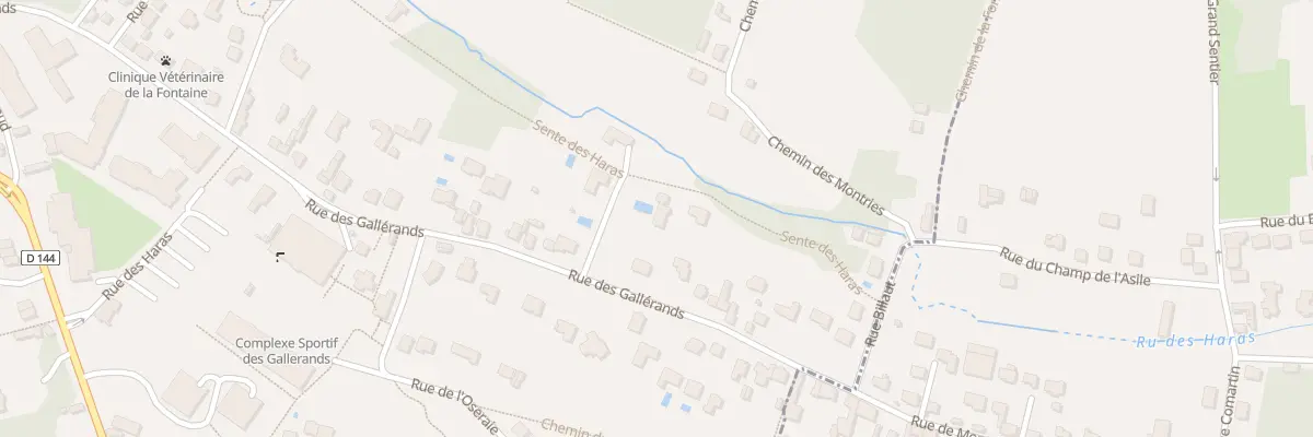Plan du 61B Rue des Gallerands à Montmorency