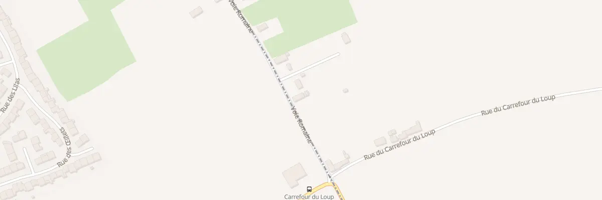 Plan du 110 Vc 301 Dit Voie Romaine à Armbouts-Cappel
