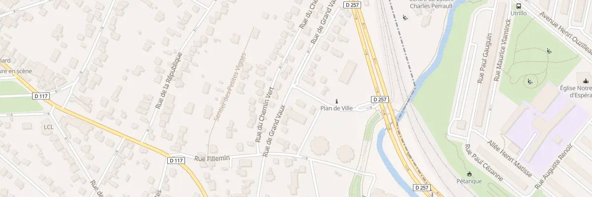 Plan du 40 Rue de Grand Vaux à Épinay-sur-Orge